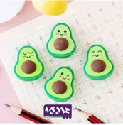 تصویر پاک کن فانتزی آووکادو ۳ عدد سبز 