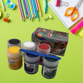 تصویر گواش شش رنگ مجموعه کامل نوشت افزار، ملزومات مدرسه و اداری با ارسال سریع