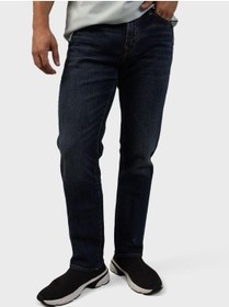 تصویر شلوار جین اسلیم فیت شستشو شده برند american eagle Rinse Wash Slim Fit Jeans