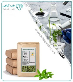 تصویر برگ ریحان خشک فله 