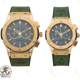 تصویر ساعت مچی عقربه ای ست زنانه و مردانه هابلوت کرنوگراف - ست HUBLOT GENEVE BIG BANG