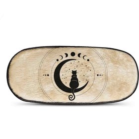 تصویر طرح گربه کد501 برای چشم بند خواب کورال Cat Design for Coral501 Sleep Mask