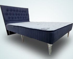 تصویر تشک نفیس مدل پایه دار نیلوفر A - 090*200 یک نفره کوچک Nilofar A exquisite mattress with base model