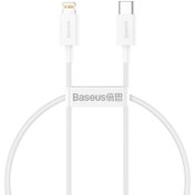 تصویر کابل فست شارژ پاوربانکی لایتنینگ به تایپ‌سی 25 سانتی‌متری بیسوس Baseus Superior Cable USB Type-C Lightning Power Delivery 20W CATLYS-02 
