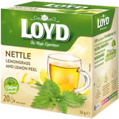 تصویر دمنوش گیاهی لوید مدل برگ و پوست لیمو 20 عددی loyd loyd