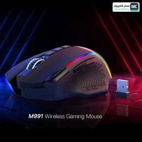 تصویر موس بی سیم گیمینگ ردراگون ENLIGHTENMENT M991 RGB Mouse Redragon Wireless ENLIGHTENMENT M991 RGB