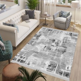 تصویر فرش چاپی طرح وینتج کد U189 