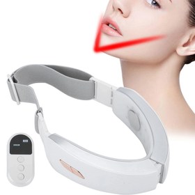 تصویر دستگاه رفع غبغب مدل v-four - قرمز v-face lift belt v-four