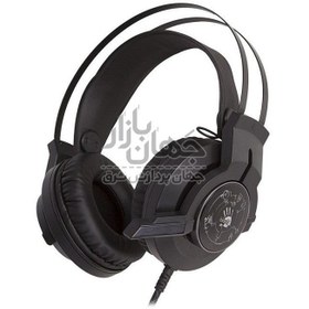 تصویر هدست گیمینگ ای فورتک Bloody G430 ا A4Tech Bloody G430 Black GLARE Gaming Headset A4Tech Bloody G430 Black GLARE Gaming Headset