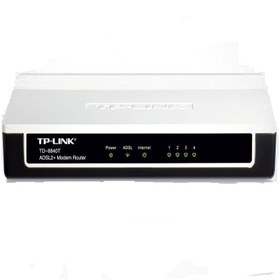 تصویر مودم-روتر +ADSL2 و باسیم تی پی-لینک مدل TD-8840T_V1 