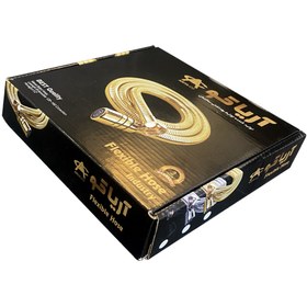 تصویر شلنگ توالت مشکی طلایی 