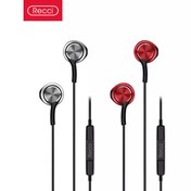 تصویر هندزفری سیمی با جک 3.5 میلی‌متری رسی Recci wired earphone j500 