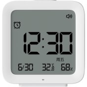 تصویر ساعت زنگ‌دار صوتی هوشمند، دماسنج و رطوبت سنج شیائومی MHO-A301 (نسخه چین) 