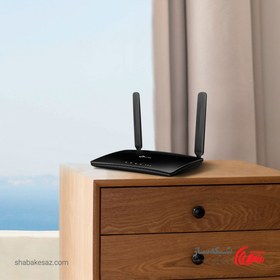 تصویر مودم روتر 4G LTE بی سیم N300 تی پی لینک مدل TL-MR150 TP-Link TL-MR150 Wireless N300 4G LTE Modem Router