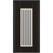 تصویر درب ملامینه HPL طرح مدادی HPL melamine door with pencil design