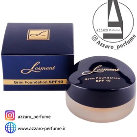 تصویر موس گریم لوسمنت SPF10 حاوی روغن آرگان و آلوئه ورا شماره L255 حجم 20 میل Makeup mousse losment SPF10 containing argan oil and aloe vera No. L255 20 ml