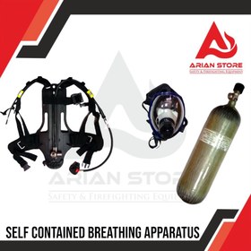 تصویر ست تنفسی ساخت چین Self contained Breathing apparatus Brand : Made In China