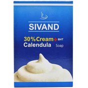 تصویر سیوند صابون حاوی 30% کرم و کالاندولا ا Sivand 30% Cream + Calendula Soap Sivand 30% Cream + Calendula Soap