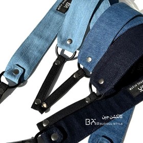 تصویر بند عینک جین میانه 