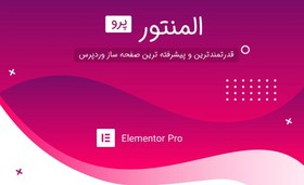 تصویر افزونه المنتور پرو (Elementor pro) نسخه اورجینال 