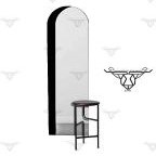 تصویر آیینه قدی گنبدیDR-A34 