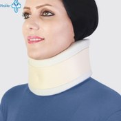 تصویر گردنبند طبی اسفنجی قوس دار طب و صنعت 50300 50300 form fit soft cervical collar tebosanat