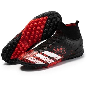 تصویر کفش فوتبال جدید با ساق بلند و ضد لغزش برند leopard New High Top Anti slip Football Shoes