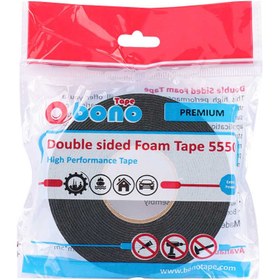 تصویر چسب دو طرفه فوم Bono Tape 2cm Bono Tape 2cm foam Tape