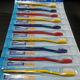 تصویر مسواک ورقی 12عددی 