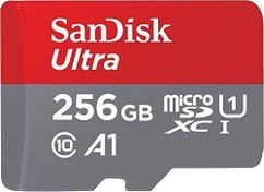 خرید و قیمت SanDisk 128GB Ultra UHS I MicroSD Card 140MB/s R, for