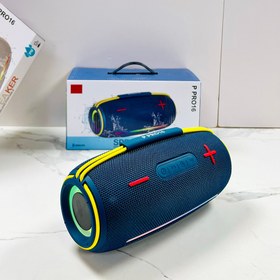 تصویر اسپیکر قابل حمل P Pro 16 P PRO16 Wireless Blue-tooth Super Bass Waterproof Speaker LED Colorful Light Hifi Quality Outdoor Portable Woofer Fabric Speaker