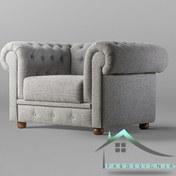 تصویر مبل تک چستر مدما کد 36 