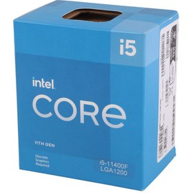 تصویر فن خنک کننده CPU اینتل Intel Core i5 11400F LGA1200 Intel Core i5 11400F LGA1200 CPU Cooling Fan