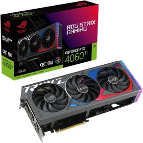 تصویر کارت گرافیک ایسوس ROG Strix GeForce RTX 4060 TI OC Edition 8GB 