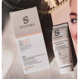 تصویر كرم ضد آفتاب اس پی اف 50 پوست خشك 50 میلی لیتر سانیورا Sunivera Tinted For Oily Skin Sunscreens Cream