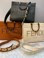 تصویر کیف دستی فندی زنانه مدل کلاسیک دوشی و دستی – چرم لوکس با طراحی مدرن 