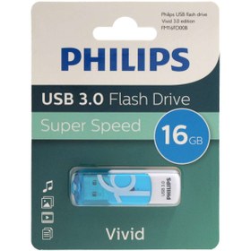تصویر فلش مموری USB 3.0 فیلیپس مدل Vivid ظرفیت 16 گیگابایت 