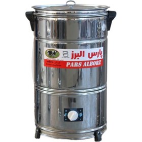 تصویر کره گیر 40 لیتری استیل تایمردار پارس البرز(عمده)پسکرایه Pars Alborz 40 liter stainless steel butter picker with timer