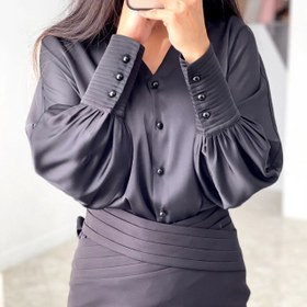 تصویر شومیز نیسا نادری مچ بلند Nisa Naderi Chemise (high cuff)