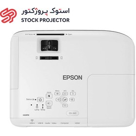 تصویر ویدئو پروژکتور استوک اپسون Epson EB-X41 Epson EB-X41 XGA 3LCD Projector