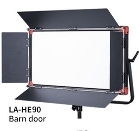 تصویر نور سافت پنل SWIT PL-E90D plus Portable Bi-color SMD Panel with barn door 