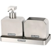 تصویر ست سرویس بهداشتی 3 تکه دلفین مدل Kh-172-173 