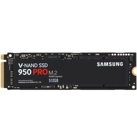 تصویر حافظه SSD سایز M.2 2280 سامسونگ مدل 950Pro ظرفیت 512 گیگابایت 