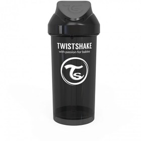 تصویر لیوان آبمیوه خوری 360 میل قرمز صدفی تویست شیک Twistshake 5334933713