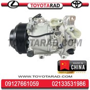 تصویر کمپرسور کولر تویوتا آریون 2007 تا 2009 برند TURBO چینی 