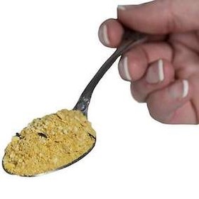 تصویر غذای تخم مرغی به همراه عسل 