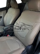 تصویر روکش صندلی کیا سراتو چرم رنگ کرم 