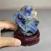 تصویر سنگ آزوریت مالاکیت کلکسیونی کد 02 