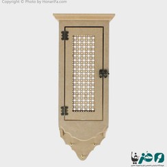 تصویر کاور چوبی شیر لوله گاز مدل حصیری 486 