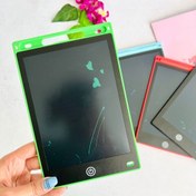 تصویر کاغذ دیجیتال ا LCD writing tablet تبلت جادویی 8.5 اینچی چند رنگ اصل مناسب نقاشی و چرک نویس کاغذ دیجیتال تخته جادویی 